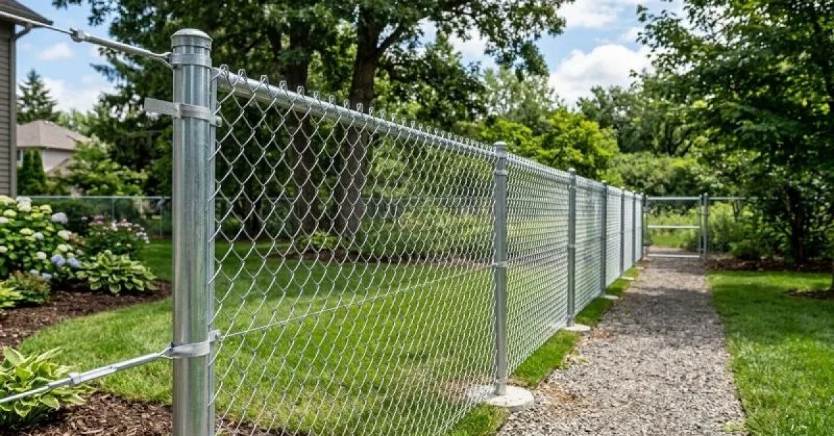 Chain Link Fence Installation