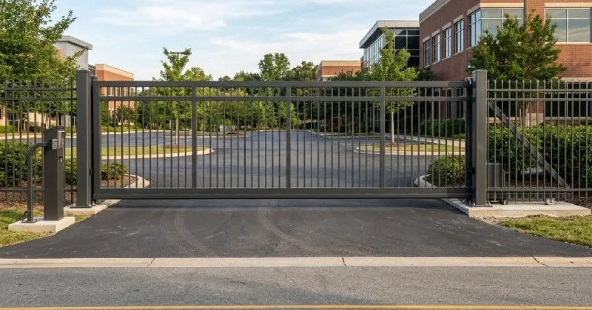 Select a gate style that fits the site